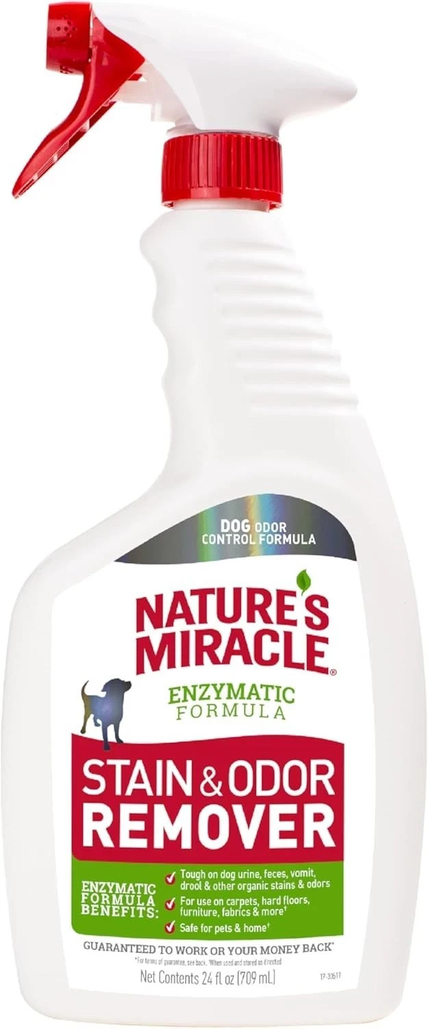 Nature’s Miracle Stain & Odor Remover for Dogs - 32 Ounces E...