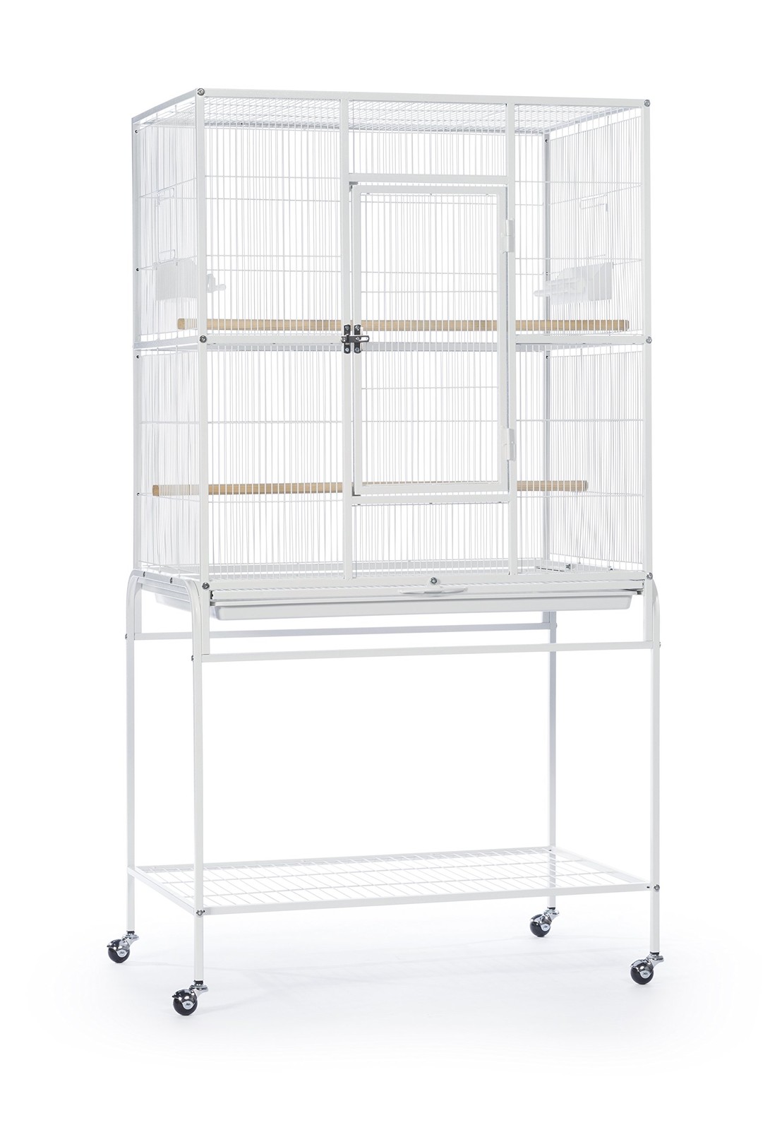 Prevue Pet Products Wrought Iron Flight Cage With Rolling St...