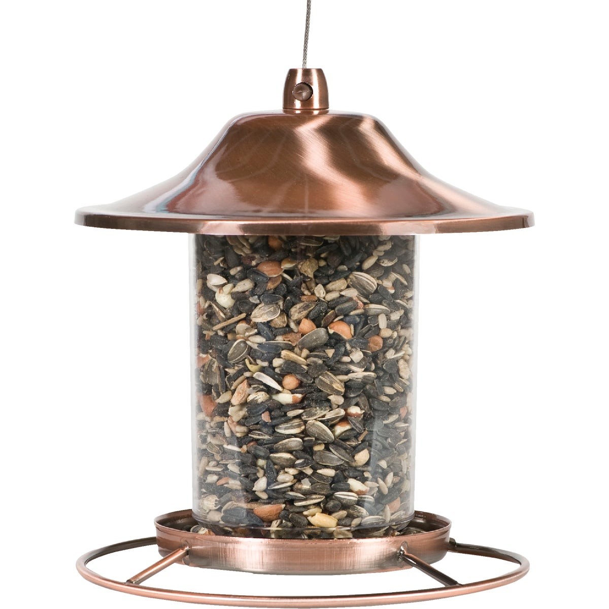 Perky-Pet Copper Panorama Bird Feeder 312C