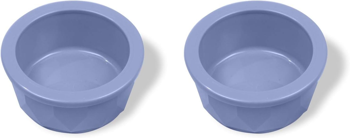 Crock Heavyweight Small Food & Water Bowls for Dogs & Cats (...