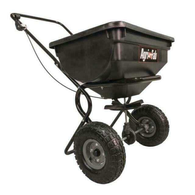 Agri-Fab Broadcast Push Spreader 85 lbs Capacity Cap