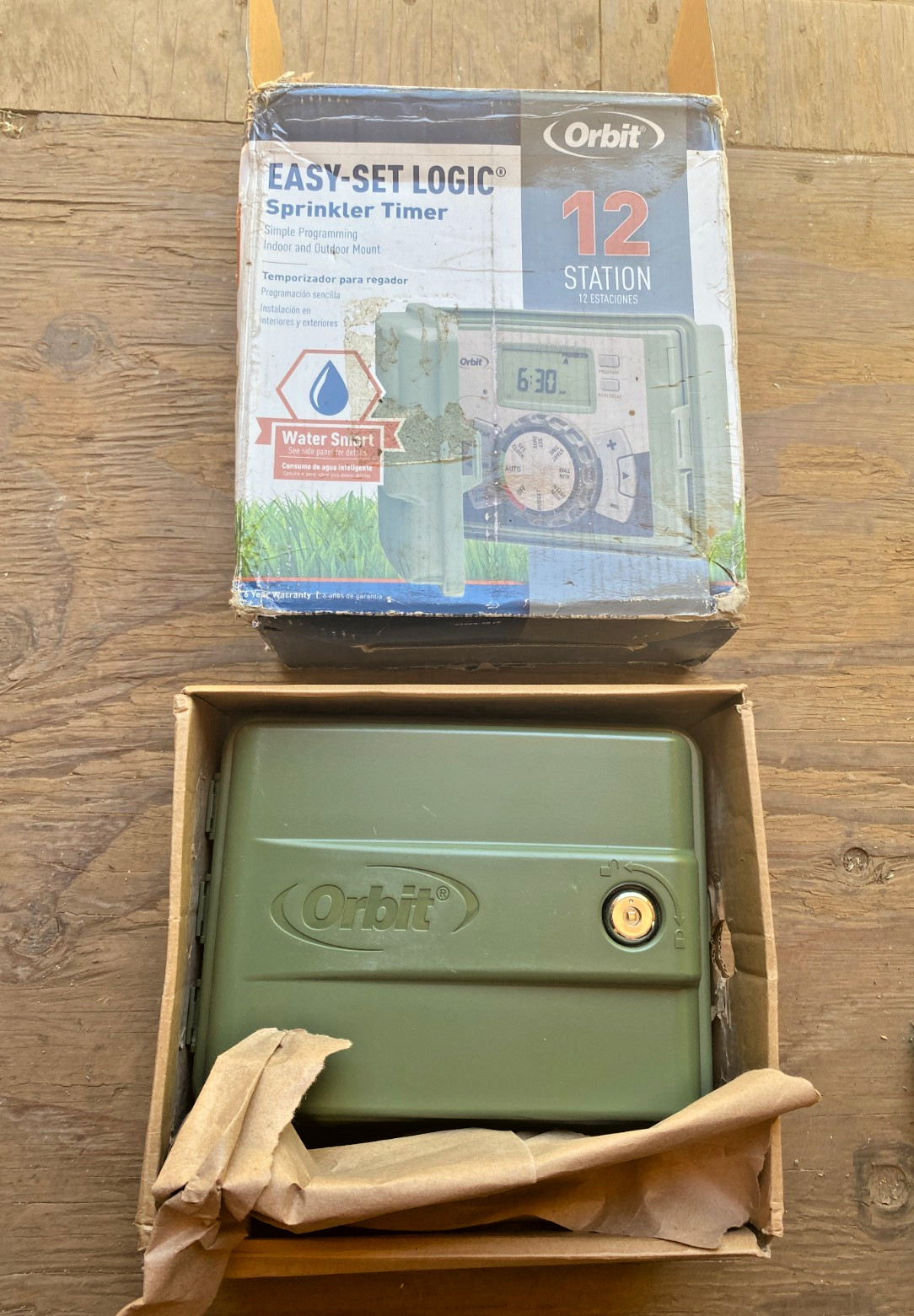 Orbit Logic Sprinkler Timer - Indoor/Outdoor Controller - 12...