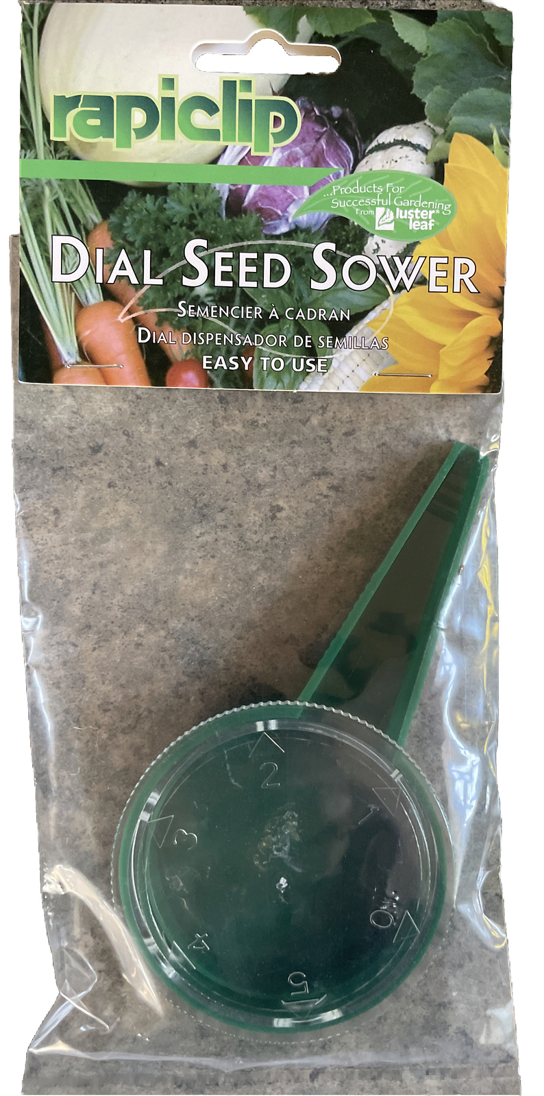 Rapiclip Mini Seed Dial Garden Planter Starter Flower Sower