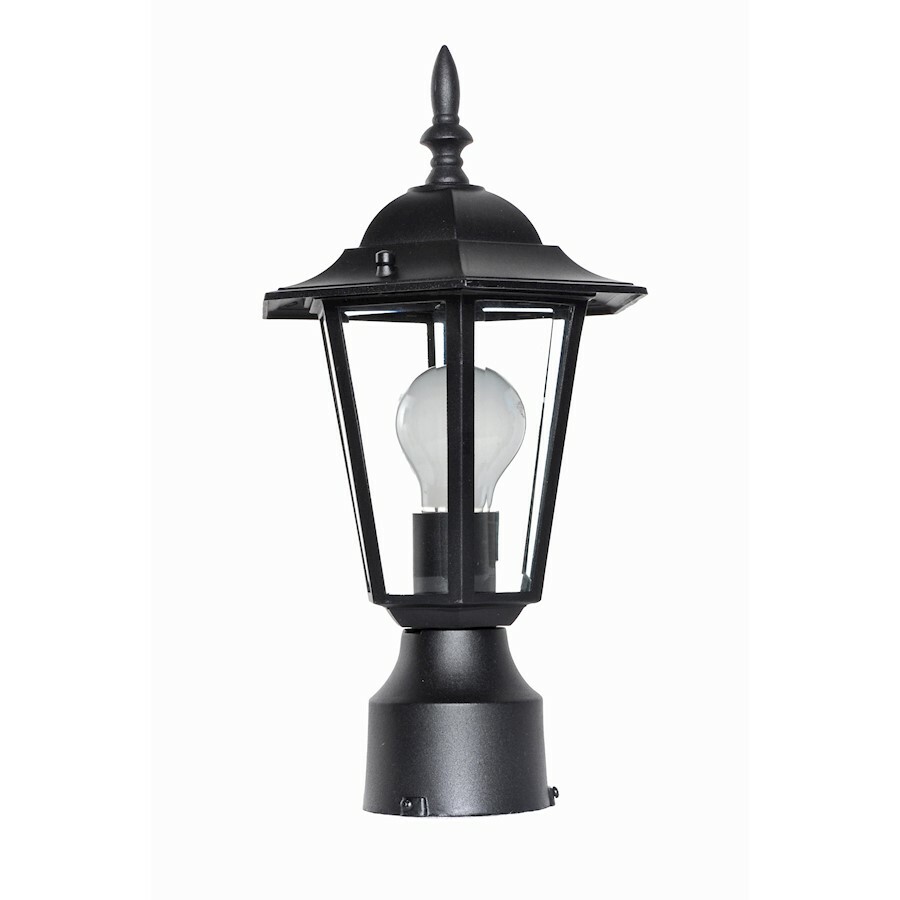 Maxim Builder Cast Outdoor Lantern - Black Pole/Post Light M...
