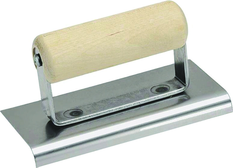 Marshalltown CE508S 6" x 4" Stainless Steel Concrete Trowel