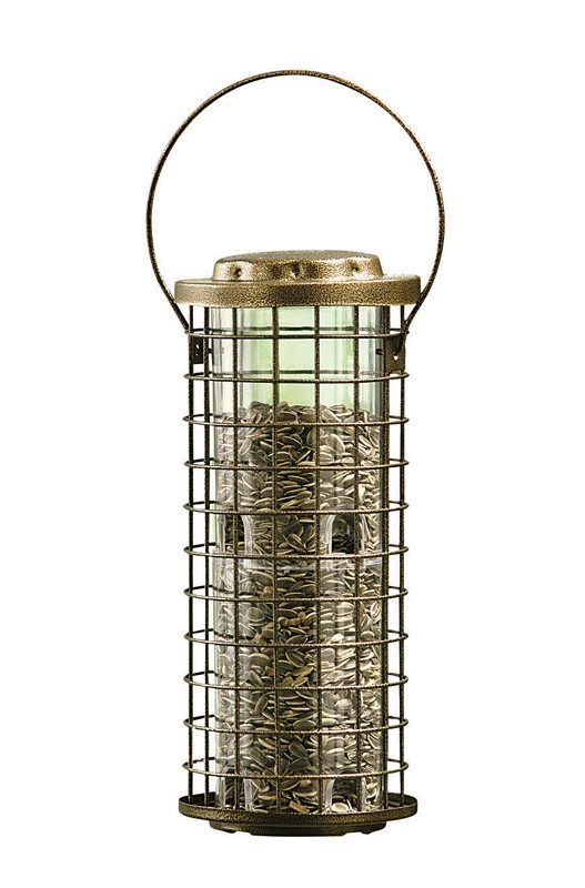 Perky-Pet Squirrel Stumper Metal/Plastic Bird Feeder 3 Lb 8...