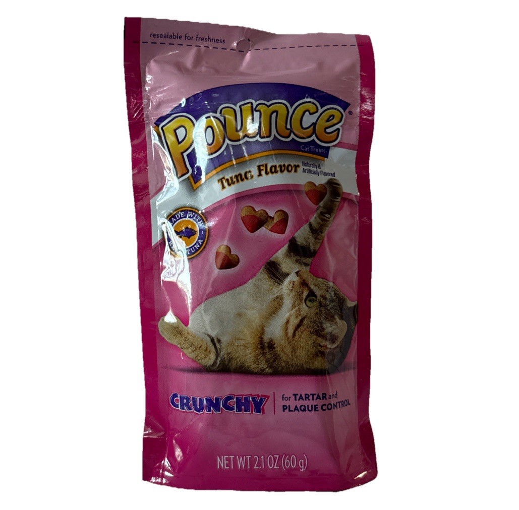 Pounce Tuna Flavored Cat Treats Made With Real Tuna