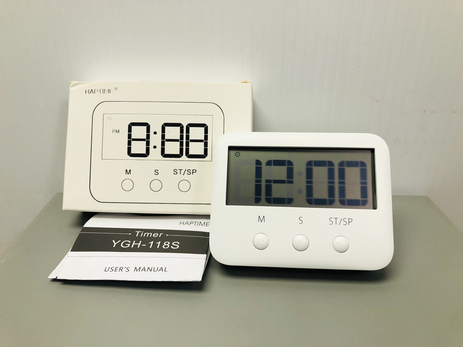 Kitchen Timer LCD Countdown Cooking Alarm Stopwatch