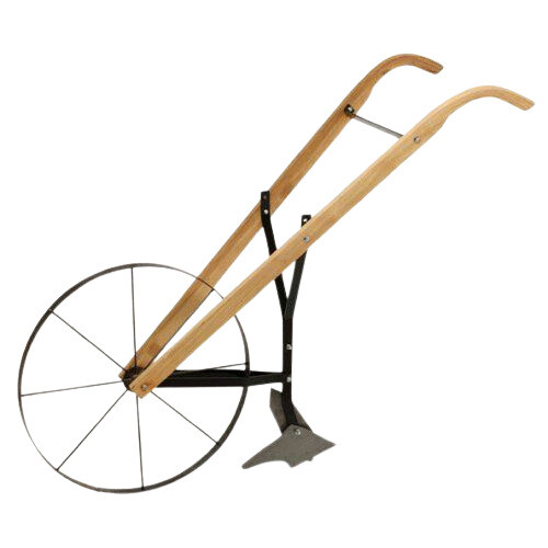 Maxim BHW-24 Garden Push Plow Cultivator - 24" Wooden Handle