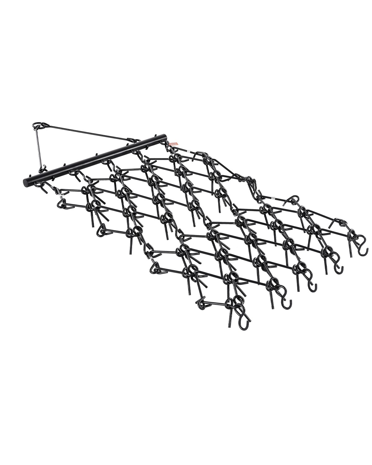 VEVOR 4x4 ft Chain Harrow ATV Lawn Rake for Landscape Leveli...