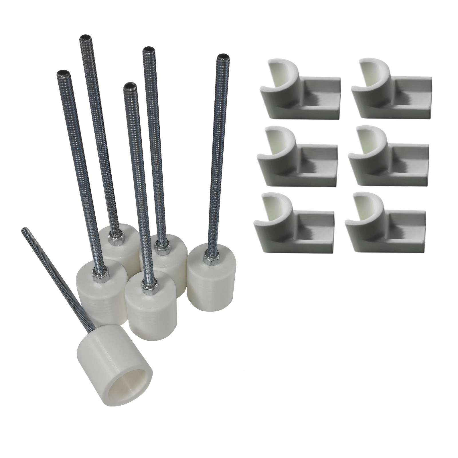 Dog Agility Equipment: 6 Weave Pole Pegs & Jump Cups - Custo...