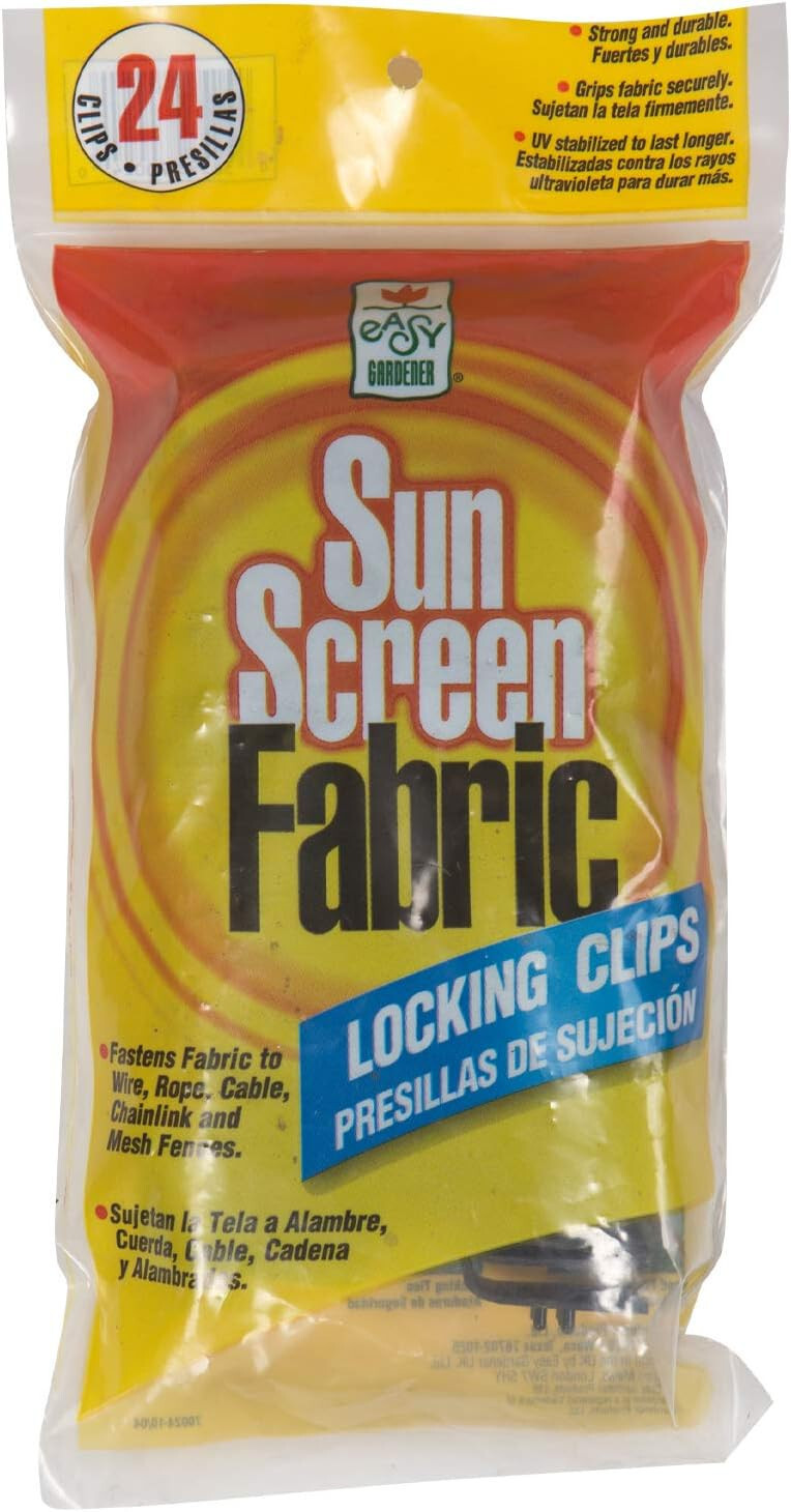 Easy Gardener Sunscreen Fabric Clips - 24 Clip Accessory