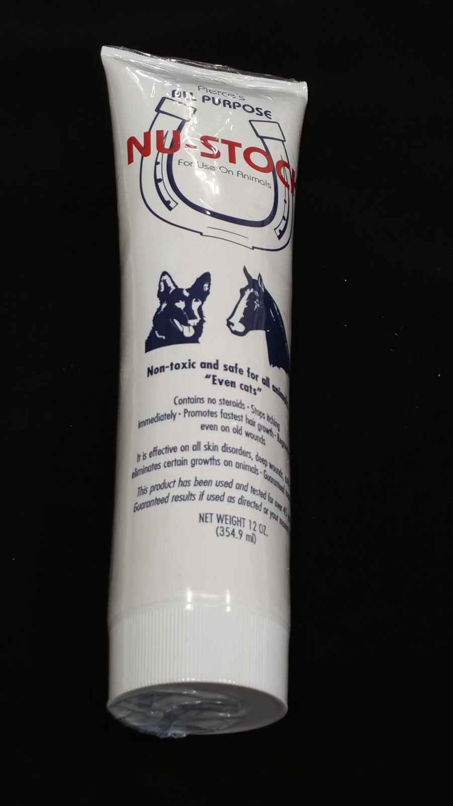 Nu-Stock Horse, Dog, Cat Ointment - 12oz Itch Relief & Coat...