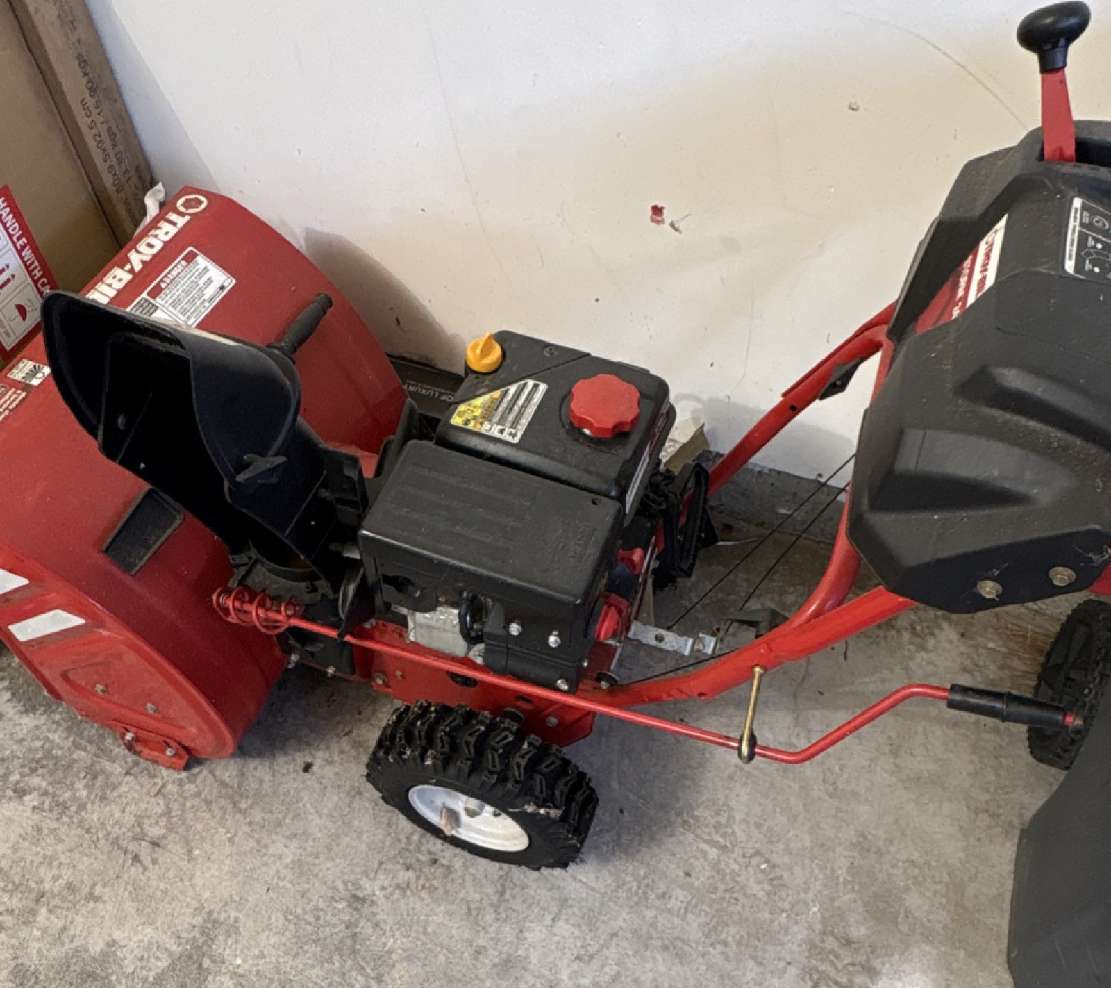 Troy-Bilt Storm 2410 Two Stage Gas Snow Blower 24 Inch Red M...