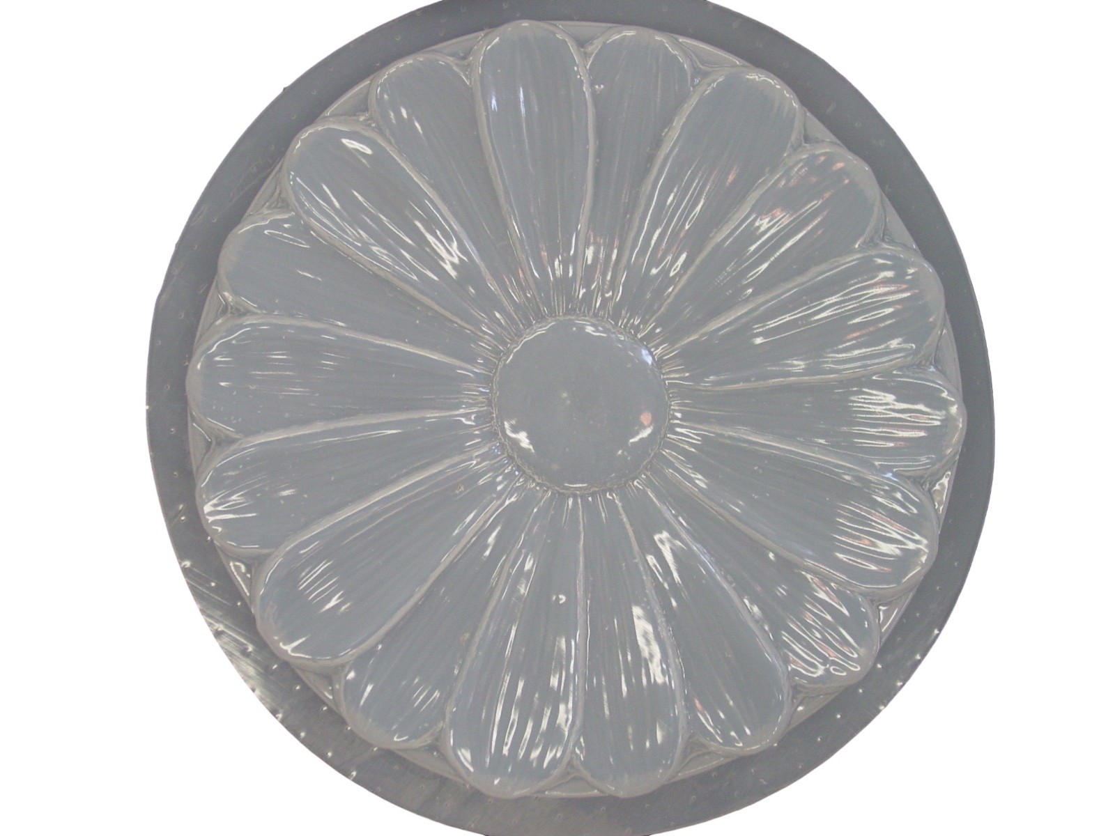 Flower Stepping Stone Mold Craft Kit - Garden Decorative Cem...