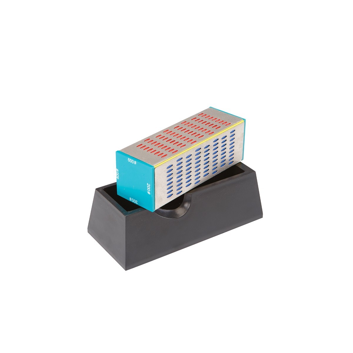 4-Sided Diamond Sharpening Stone Hone Block Kitchen Knife Sh...
