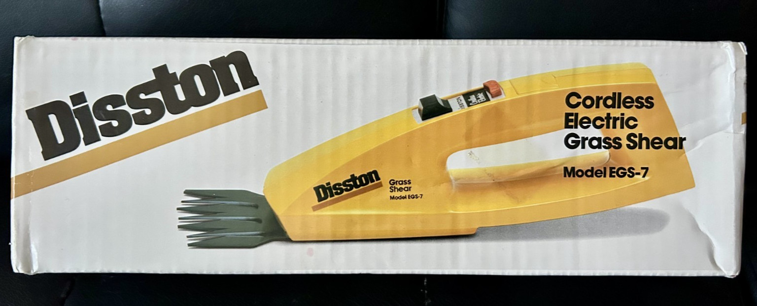 Disston Cordless Electric Grass Shear Model EGS-7 - In Box