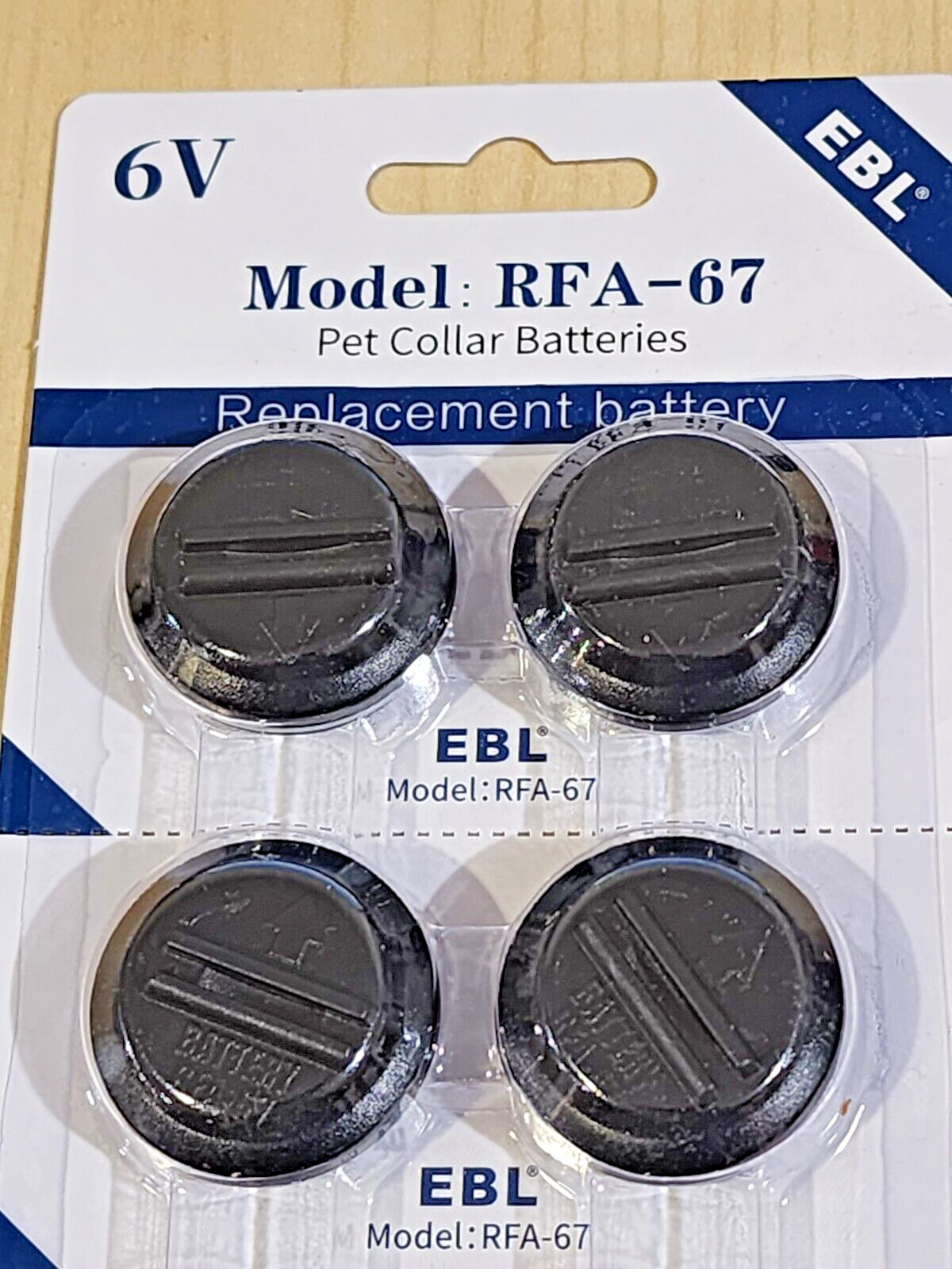 PetSafe Wireless Dog Fence Receiver Batteries - 4 Pack RFA-6...