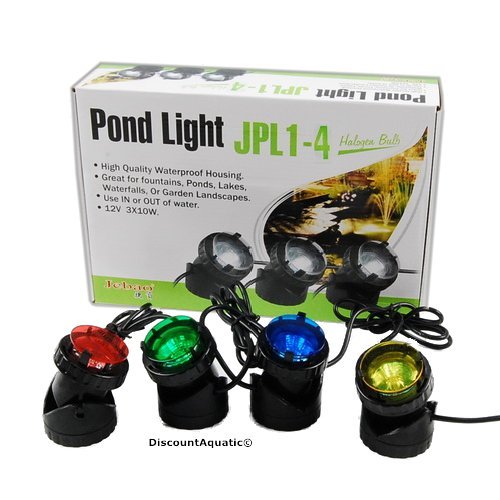 Water Garden Submersible Light Kit - 40W Koi Pond Kit