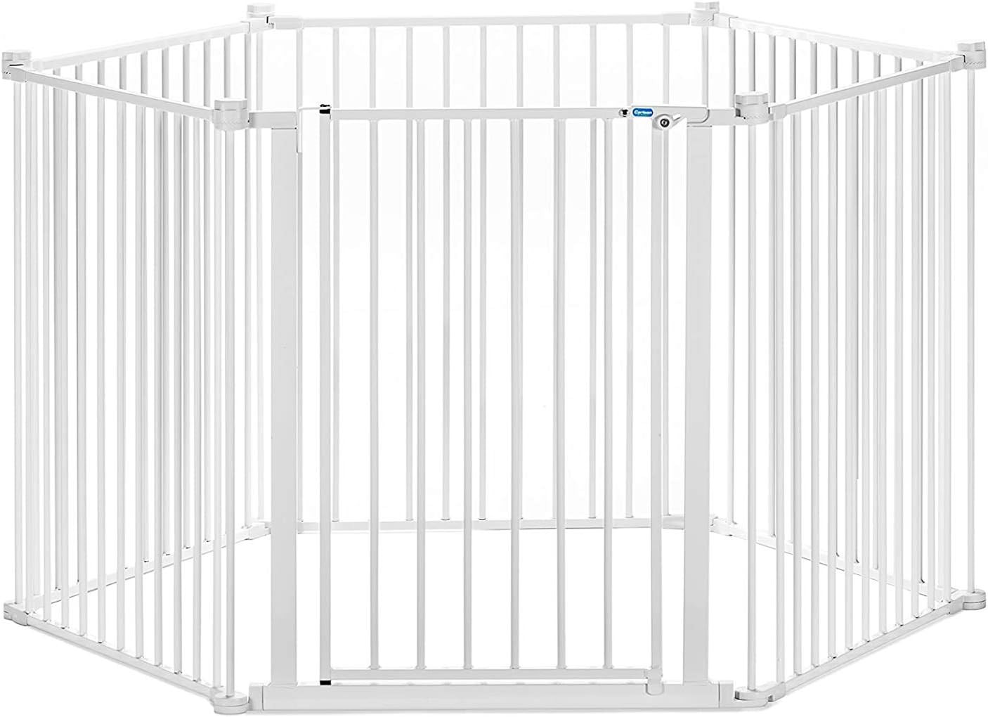 Carlson Convertible Pet Yard Gate - Super Wide Dog Gate