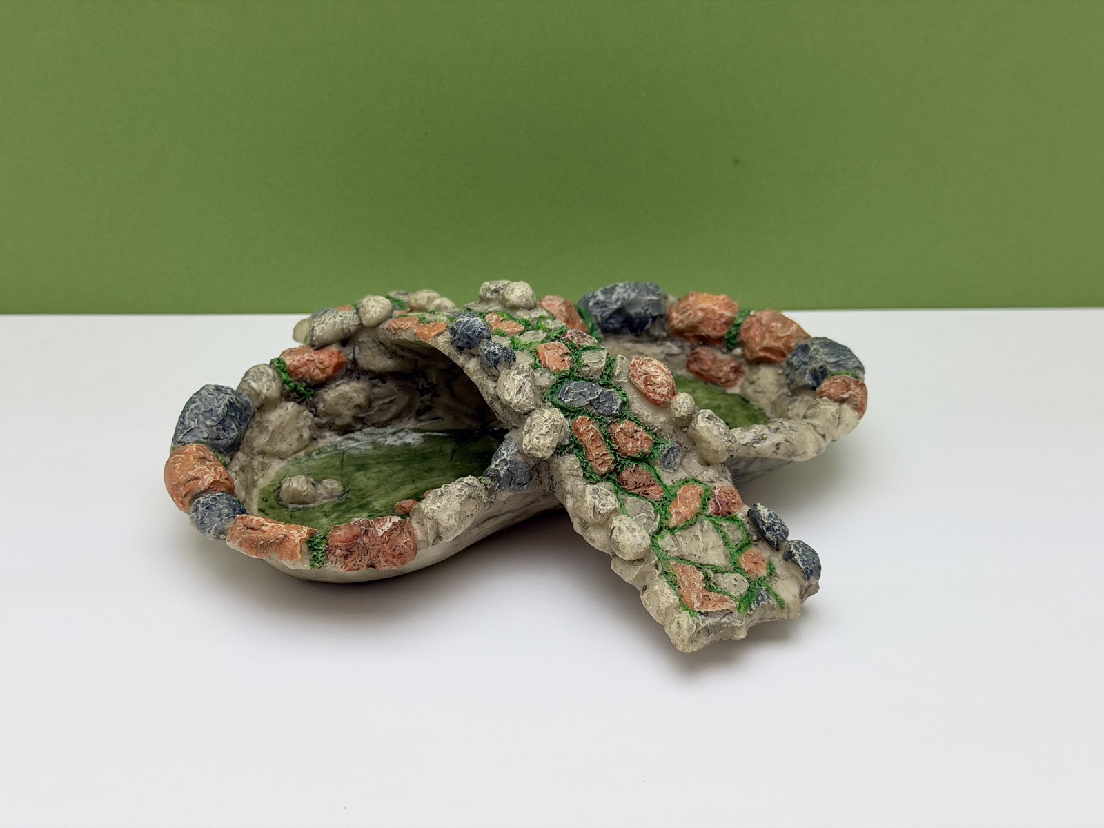 Fairy Garden Stone Bridge Pond Miniature