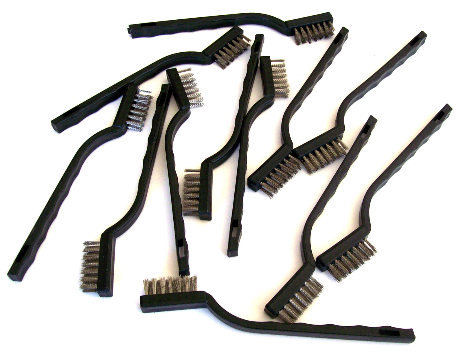 Goliath Industrial Stainless Steel Wire Brush With Plastic A...