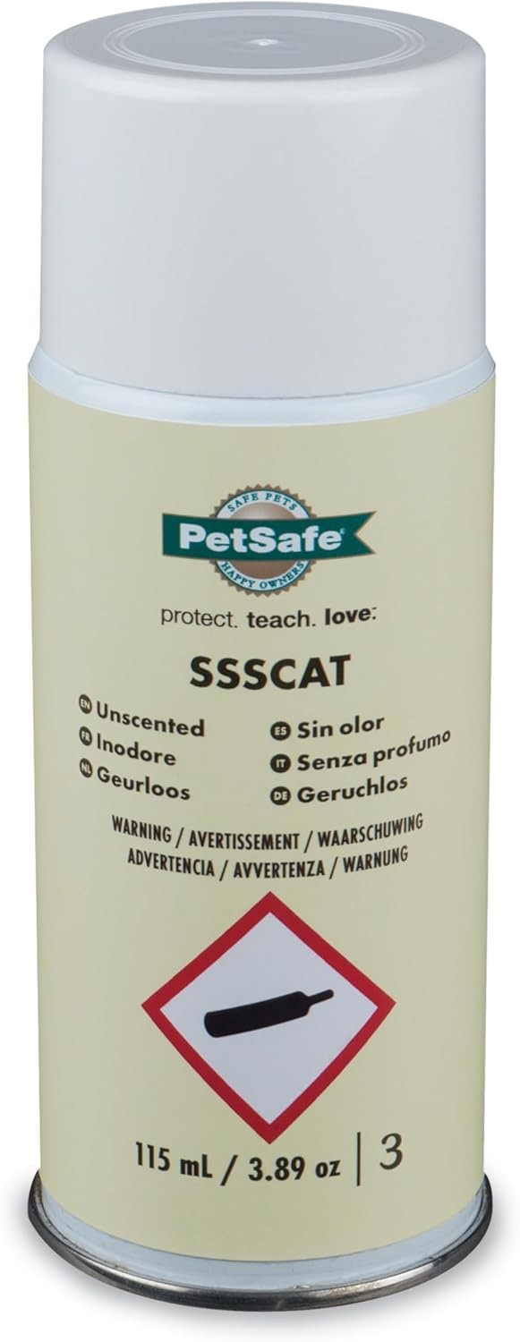 PetSafe SSSCAT Spray Unscented Replacement Refill Cans 3.89o...