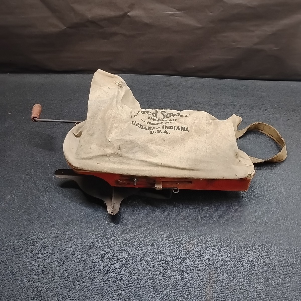 Vintage Hand Crank Seed Sower - 1947 Model