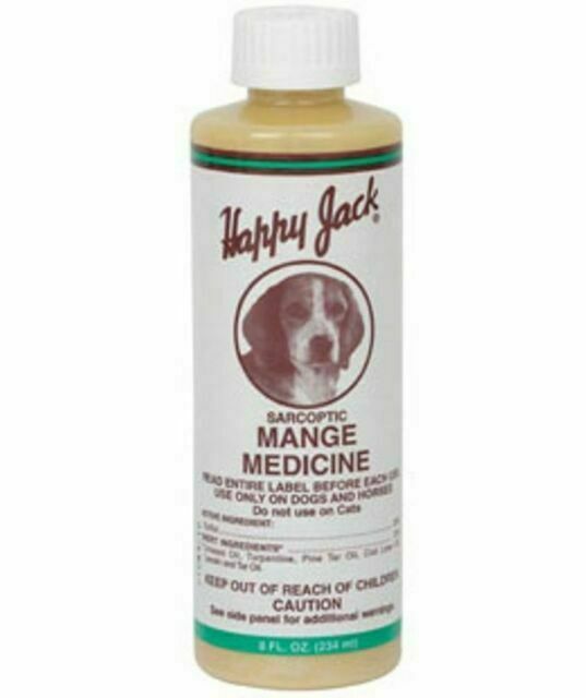 Happy Jack Sarcoptic Mange Treatment - 8 oz Bottle