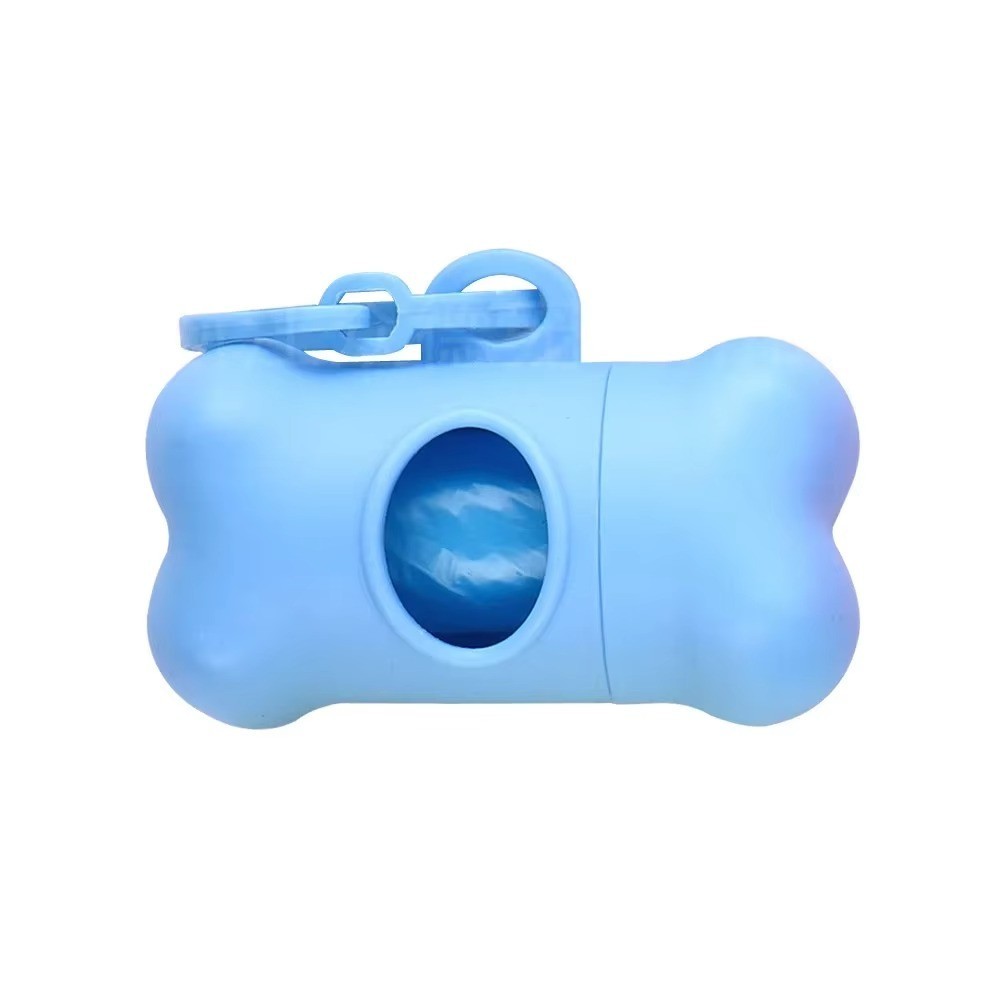 Pet Dispenser Waste Dog Poop Bags Travel Holder Hook Pouch