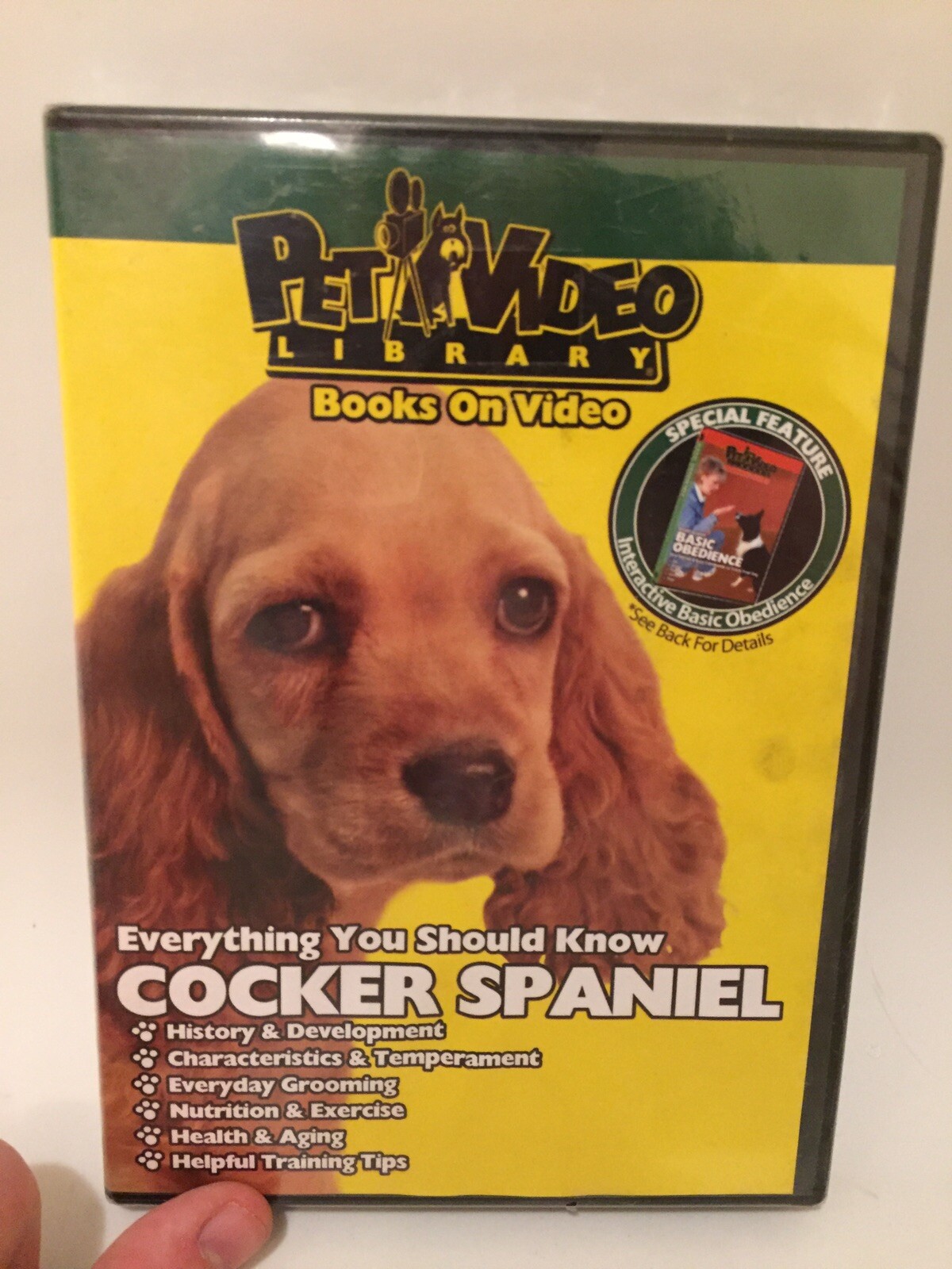 Cocker Spaniel Basic Obedience DVD