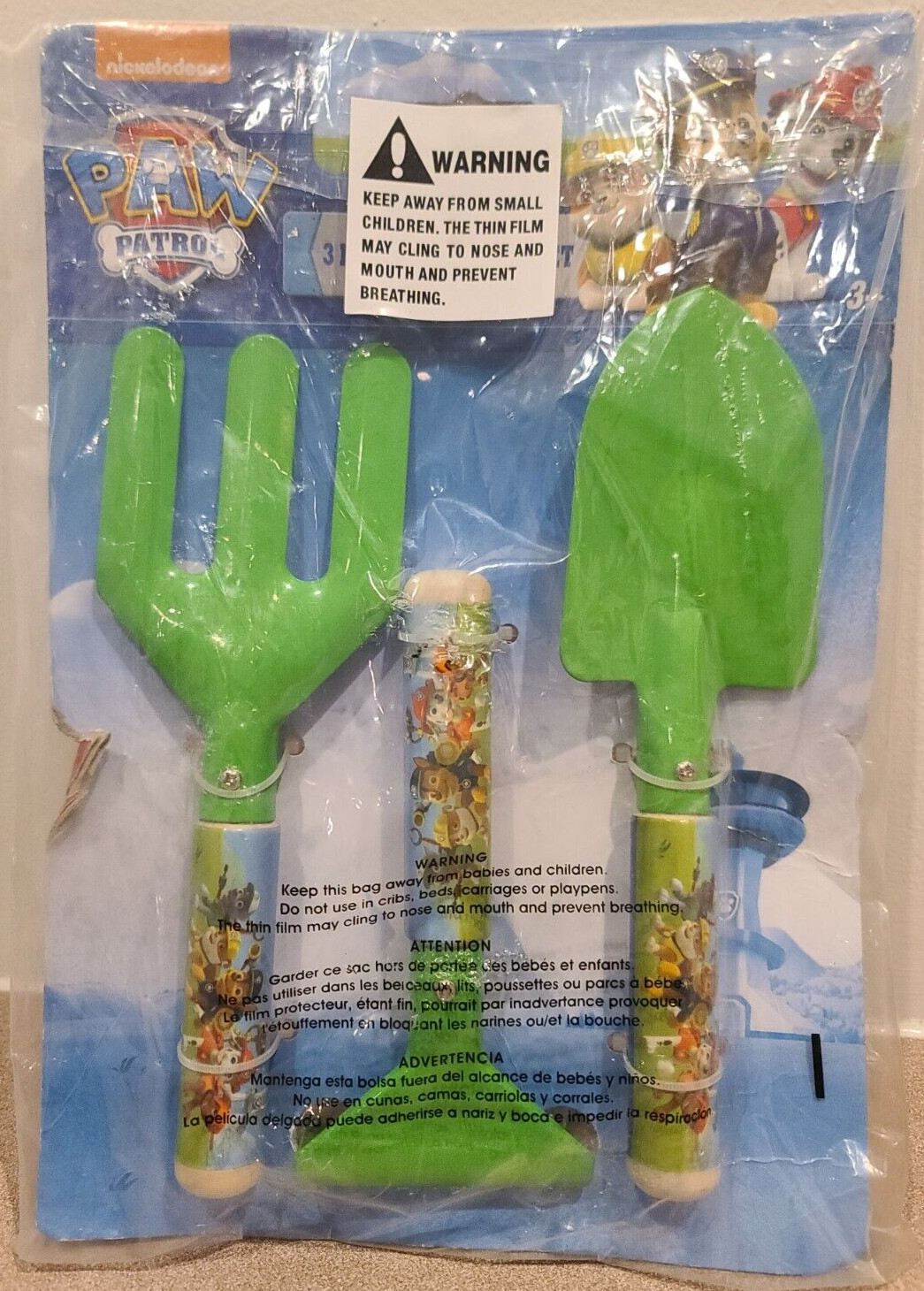 Nickelodeon Paw Patrol Gardening Tool Set - 3 Pieces