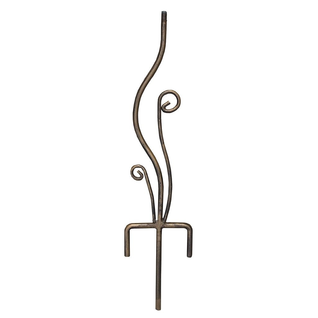 Wrought Iron Flowerbed Pedestal for Rome Sundials