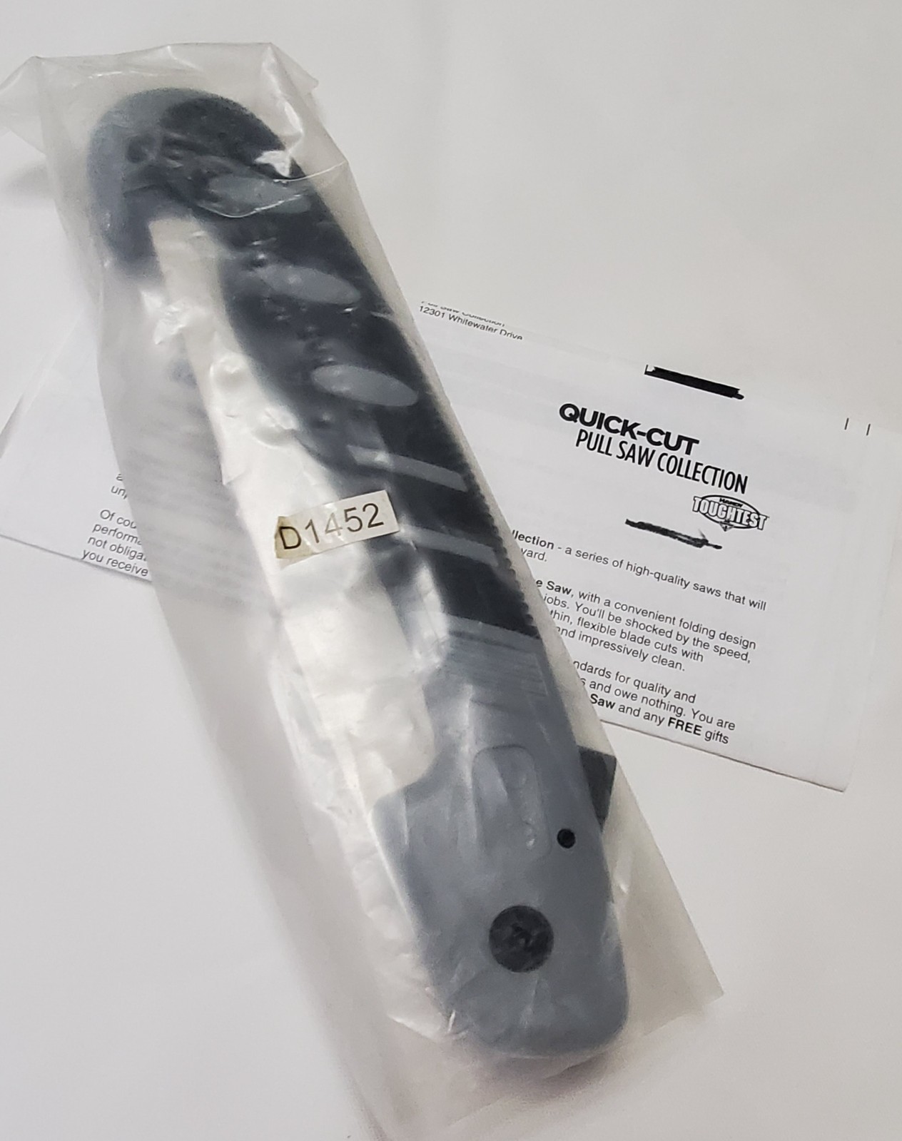 Quick-Cut Pruning Saw, 8" Foldable, Triple Edged Teeth Model...