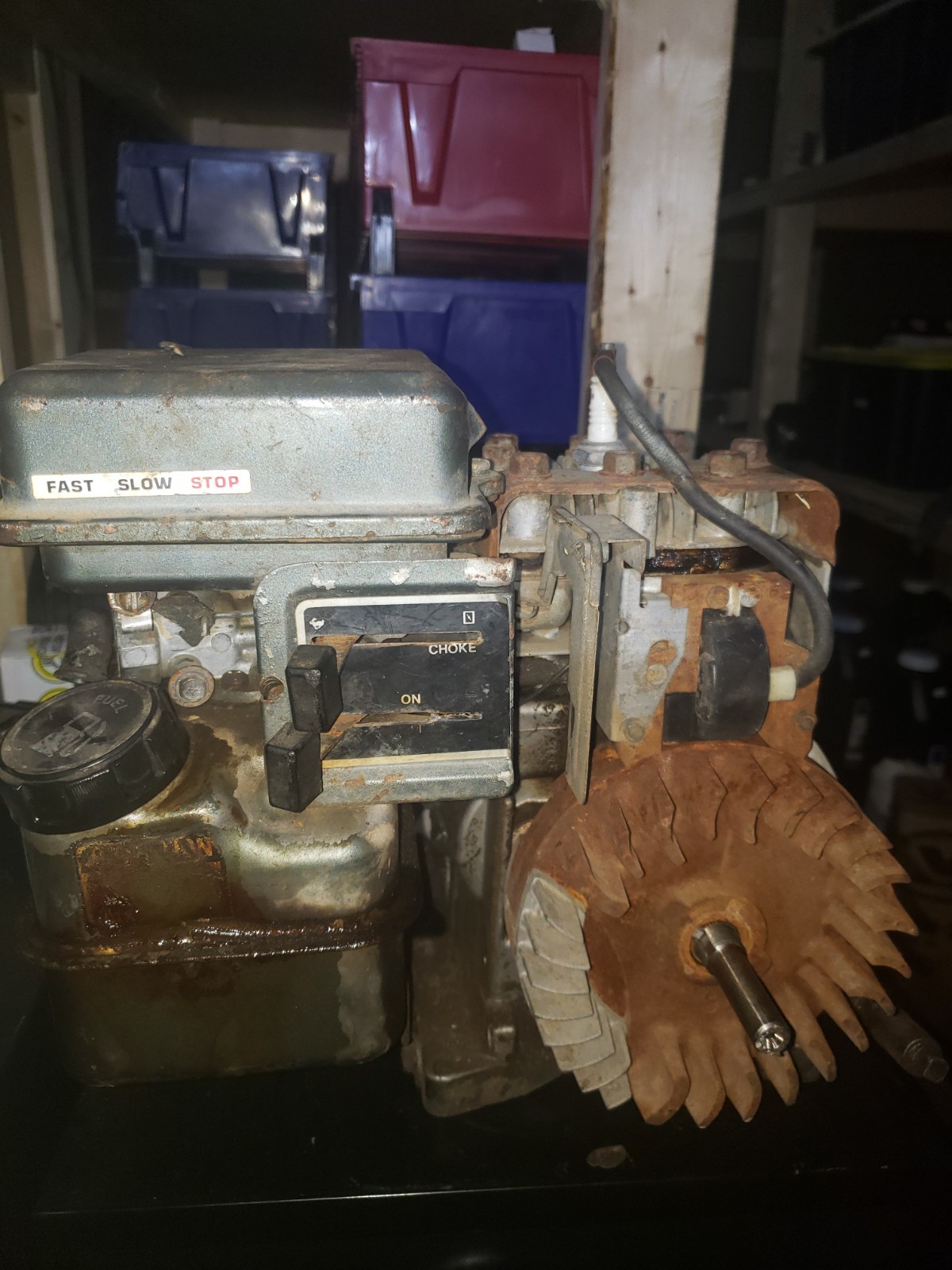 Vintage Briggs & Stratton 4 Cycle Motor 3 HP Model 80232