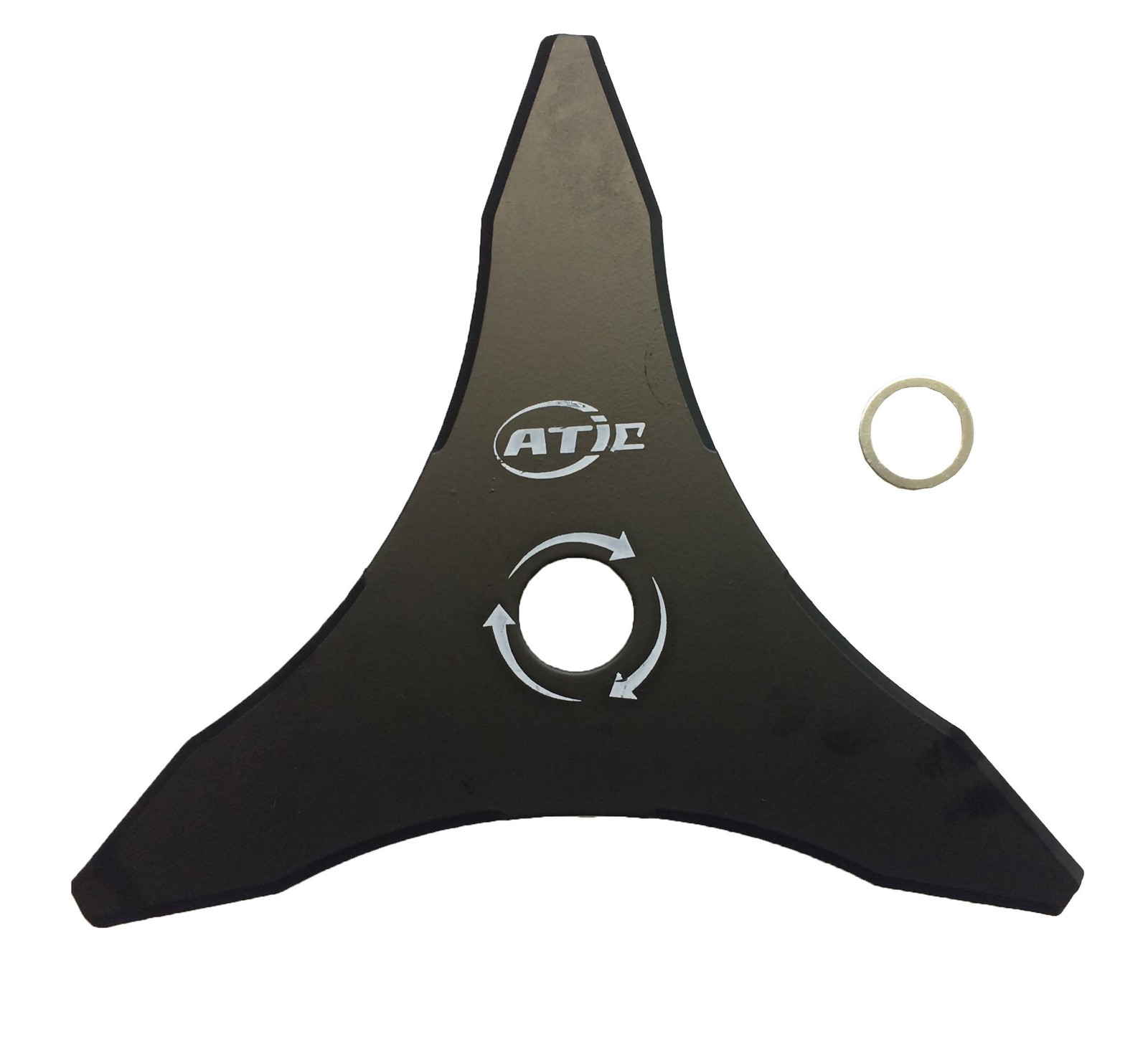 Steel Brush Cutter Trimmer Blade - 10 Inch x 3 Teeth - Garde...