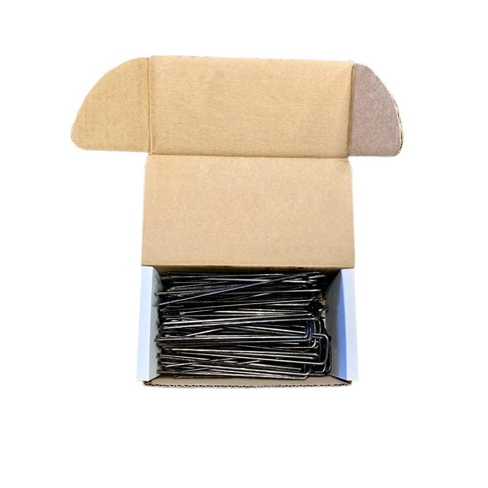 Landscape Garden Stakes - 6 Inch Weed Barrier Pins - 1000 Co...
