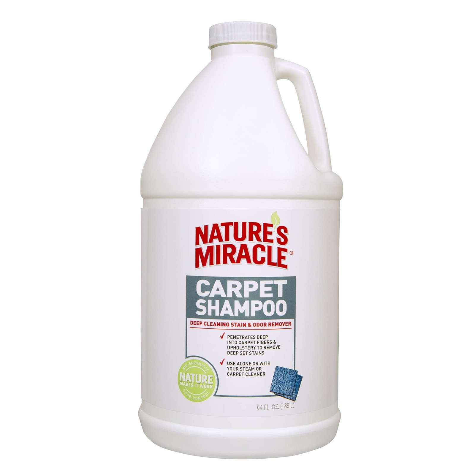 Miracle Carpet Stain & Odor Remover - 64 Ounce Deep Cleaning...