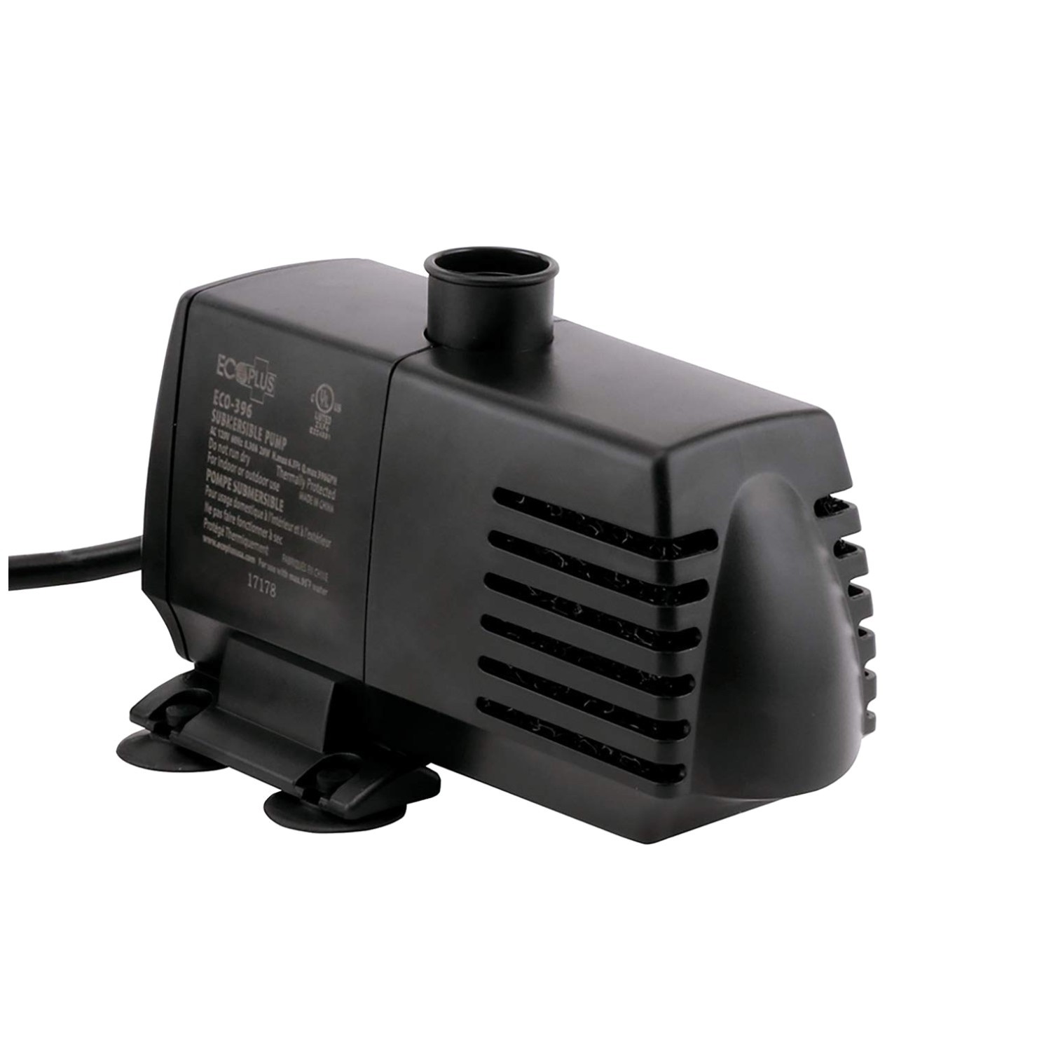 Black Submersible Water Pump - 396 GPH Model XYZ