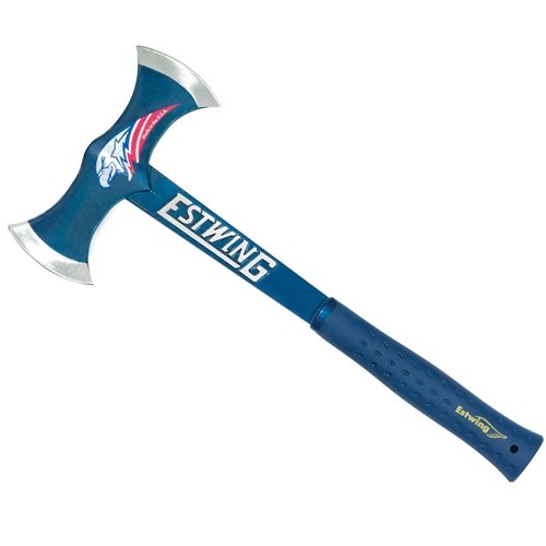 EstWing E6-DBA Double Bit Axe Blue Shock Reduction Grip Shea...