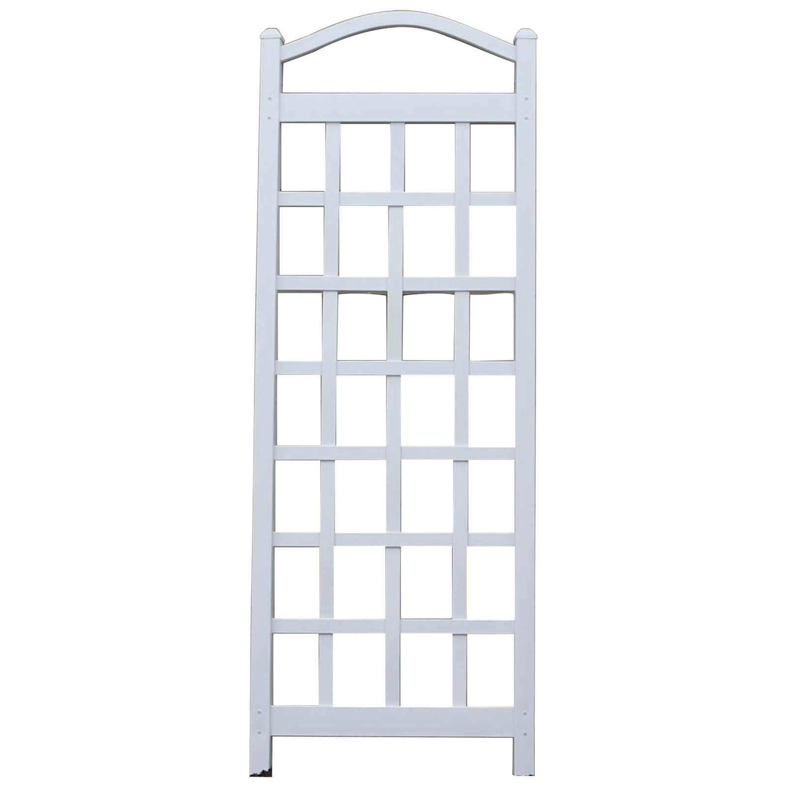 Cambridge Garden Vinyl Trellis - Wall Mount Plant Support Fr...