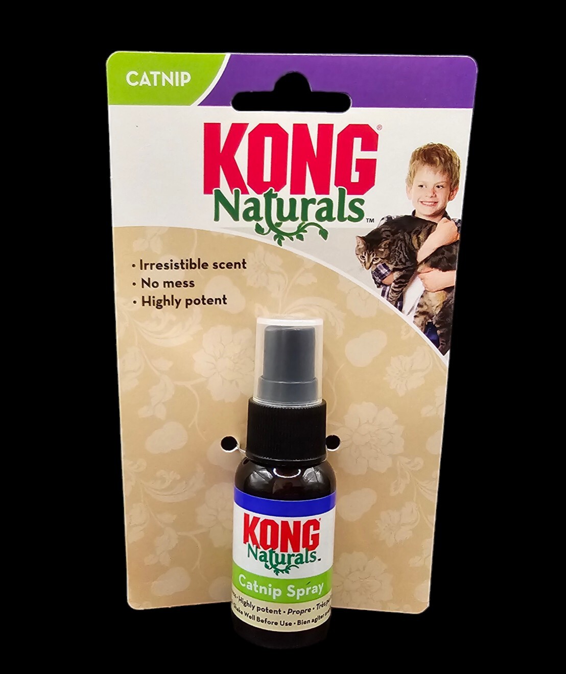 KONG Naturals Catnip Spray for Cats, 1 Fluid Ounce