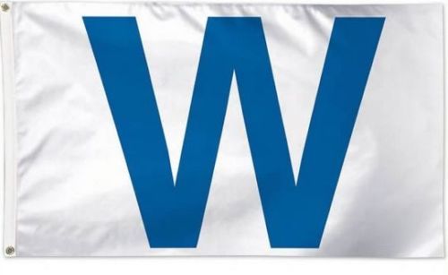 Chicago Cubs Wrigley Field Blue 3x5 Flag (100D)