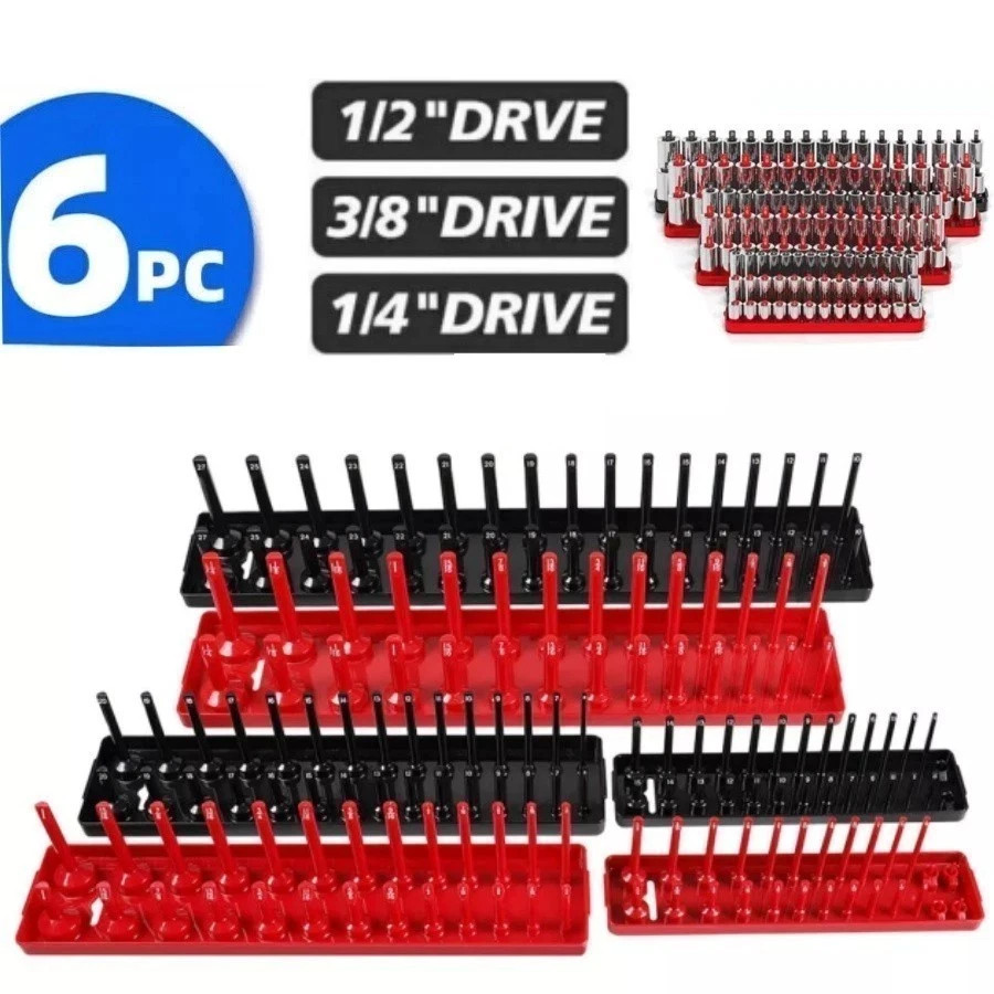 Pet Buy Mall Socket Organizer Tray — 166-Piece Metric & SAE...