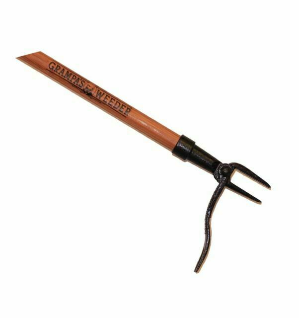 Grampa's Weeder Original Stand Up Weed Puller Tool 8” X 46”