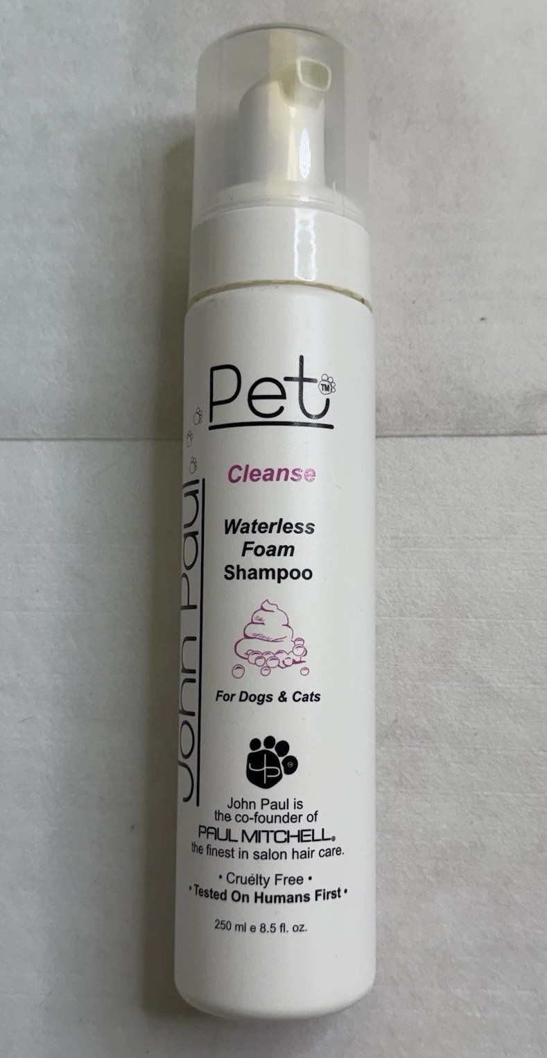 Paul Michell Pet Cleanse Waterless Foam Shampoo for Dogs & C...