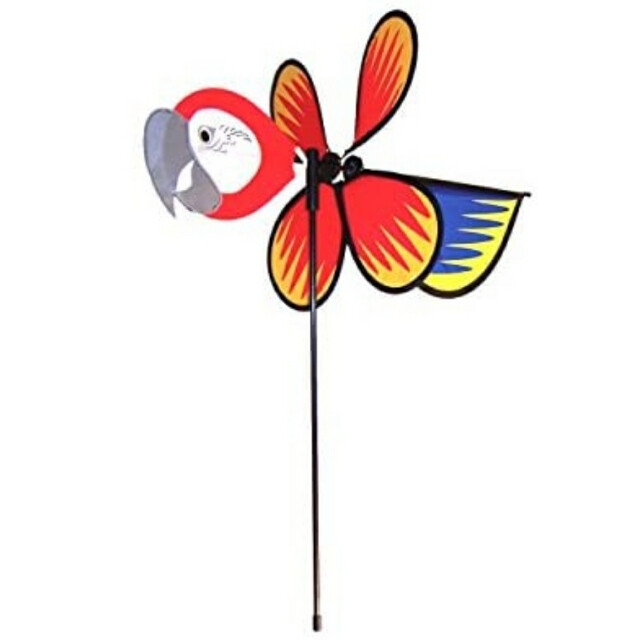 Baby Bird Wind Spinner Yard Garden Stake Decorative