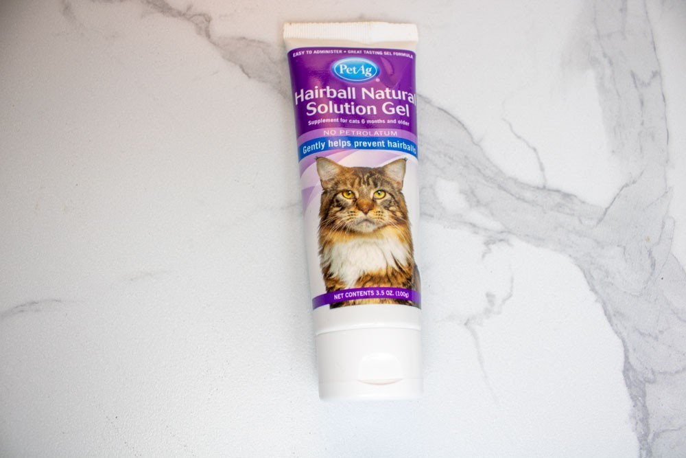PetAg Hairball Solution Gel Supplement for Cats - 3.5 oz