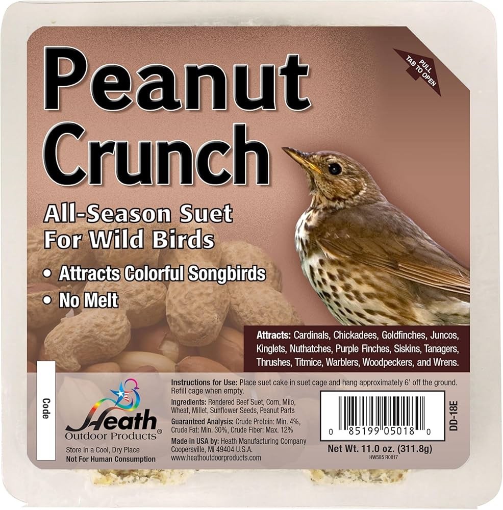 Peanut Crunch, Berry Blast & Orange Burst High Energy Heath...