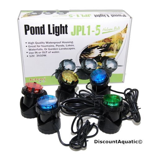 Submersible Light Kit for Water Garden Pond Koi